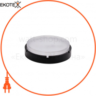 Світильник ERKA 1065D.i LED-Black, настінний з вбудованим датчиком руху, 12 W, 4200K, круглий, прозорий, IP 65, ERKA, 106533