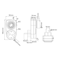 Механічний таймер добовий TIMER-1, Horoz Electric, 108-001-0001-010