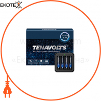 Комплект аккумулятор литиевый TENAVOLTS AAA 740mAh 1.5V 4шт. / Уп с зарядным устройством