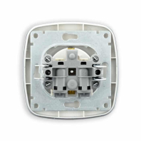 Розетка одинарна з заземленням срібло ELA, Horoz Electric, 112-007-0006-020