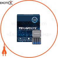 Акумулятор літієвий TENAVOLTS AA  1850mAh  1.5V 4шт./уп box.