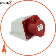 Розетка силовая стационарная ENERGIO 114(3P+PE) 16A 380В IP44