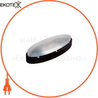 Світильник ERKA 1165LED-Black, настінний, 12 W, 4200K, овальний, прозорий, IP 65, ERKA, 116515