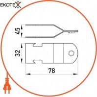 Enext i0500004 труба металлическая e.industrial.pipe.thread.1/2 с резьбой , 3.05 м