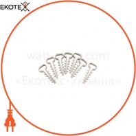 Дюбель - ялинка (зажим) 10 mm для плоск.каб (100 шт) ELCOR
