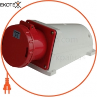 Розетка силова стаціонарна ENERGIO 144 (3P + PE) 125A 415В IP67