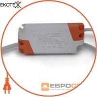 Драйвер для даунлайта 12w DC 24-42V 280mA п/м з фікс Sunle