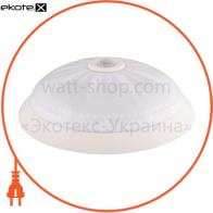 Светильник ERKA 1149D-B настенный со встроенным датчиком движения, 2х26W белый, E27, IP 20