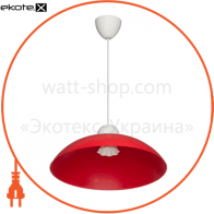 Светильник ERKA 1301, потолочный, 60W, (красный), Е27