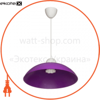 Светильник ERKA 1301, потолочный, 60W, (фиолетовый), Е27