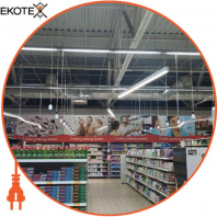 LED-світильник лінійний, колір корпусу - білий, 36W, 4032Lm, 4000K, Ledlife, LD-1200-N-W-S