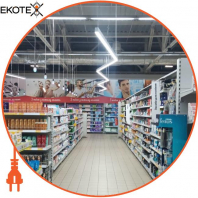 LED-світильник лінійний, колір корпусу - білий, 36W, 4032Lm, 4000K, Ledlife, LD-1200-N-W-W