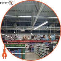 LED-світильник лінійний, колір корпусу - білий, 36W, 4032Lm, 6000K, Ledlife, LD-1200-C-W-W