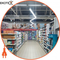 LED-світильник лінійний, колір корпусу - сріблястий, 36W, 4032Lm, 6000K, Ledlife, LD-1500-C-S-W