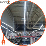 LED-світильник лінійний, колір корпусу - білий, 36W, 4032Lm, 6000K, Ledlife, LD-1500-C-W-W