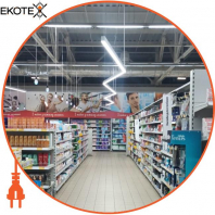 LED-світильник лінійний, колір корпусу - сріблястий, 30 W, 3360 Lm, 3000K, Ledlife, LD-1000-W-S-S