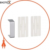 Держатель кабеля 45 - joint cover piece - PC/ABS - aluminium metallic