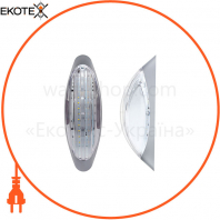 Світильник ERKA 1205 LED-S, настінно-стельовий, 12 W, 4200K, прозорий, IP 20, ERKA, 170905