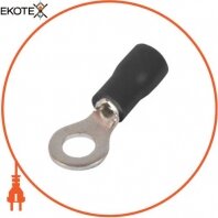 Ізольований наконечник e.terminal.stand.RVL3.3,5.5.black 2.5-4 кв. мм, чорний, Enext, s1036063