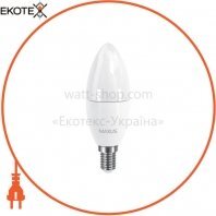 Maxus 2-LED-533-02 лампа светодиодная c37 cl-f 6w 3000k 220v e14 (по 2 шт.)