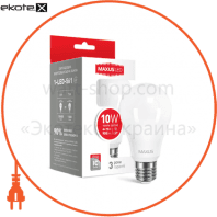 Лампа світлодіодна A60 10W 3000K 220V E27
