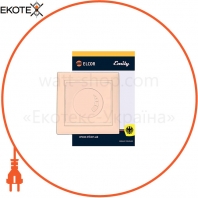Світлорегулятор 600Вт Emily 9215 крем ELCOR