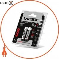 Аккумуляторы Videx HR6/AA 600mAh double blister/2pcs 20 шт/уп