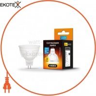 LED лампа VIDEX MR16 7W GU5.3 4100K 220V