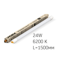 LED лампа VIDEX T8b 24W 1.5M 6200K 220V матовая