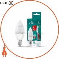 Videx 23693 led лампа titanum c37 5w e14 4100k 220v