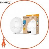 LED світильник (ЖКГ) круглий VIDEX 12W 5000K 220V білий Sensor, Videx, 24038
