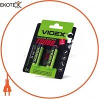 Videx Батарейка щелочная LR6/AA Turbo 2pcs BLISTER (20/360)