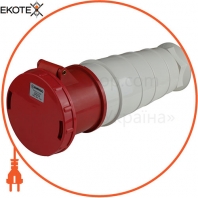 Розетка силова переносна ENERGIO 244 (3P + PE) 125A 415В IP44