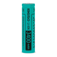 Акумулятор Videx літій-іонний 18650 (без захисту) 3400mAh bulk/1шт