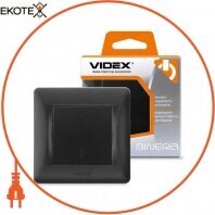 Videx 24462 videx binera выключатель черный графит 1кл проходной (vf-bnsw1p-bg) (20/120)