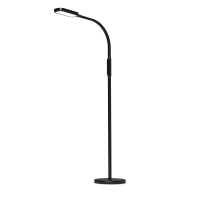LED торшер чорний VIDEX TF07B 14W 3000-5500K