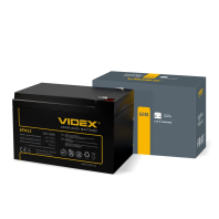 Аккумулятор свинцово-кислотный Videx 6FM12 12V/12Ah color box 1/8