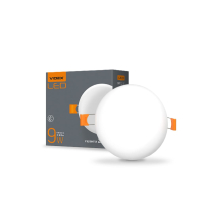 LED світильник безрамковий круглий VIDEX 9W 4100K, Videx, 25138