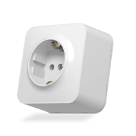VIDEX BINERA IP20 Розетка наружная 1ая с заземлением белая (VF-BNS21G-W) (12/120)