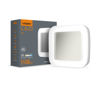 LED світильник ART IP65 квадратний VIDEX 15W 5000K, Videx, 25246