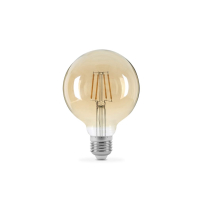 LED лампа TITANUM  Filament G95 6W E27 2200K бронза, Titanum, 25528