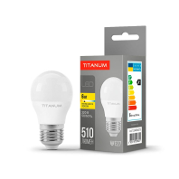 LED лампа TITANUM G45 6W E14 3000K 220V