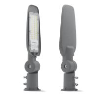LED вуличний ліхтар VIDEX (поворотний) 30W 5000K Сірий, Videx, 25744
