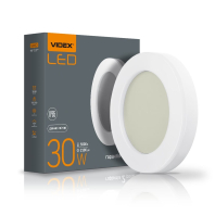 LED світильник ART IP65 круглий VIDEX 30W 5000K, Videx, 25803