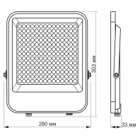 LED прожектор VIDEX PREMIUM F2 150W 5000K, Videx, 26172