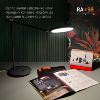 LED лампа настiльна VIDEX VL-TF15B 20W 4100K, Videx, 26432