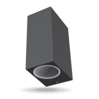 LED Світильник архітектурний AR012G IP54 VIDEX GU10x2, Videx, 26531