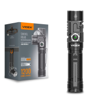 Портативний світлодіодний ліхтарик VIDEX VLF-A105RH 1200Lm 5000K, Videx, 26565