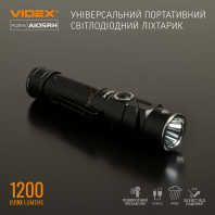 Портативний світлодіодний ліхтарик VIDEX VLF-A105RH 1200Lm 5000K, Videx, 26565