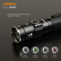 Портативний світлодіодний ліхтарик VIDEX VLF-A105Z 1200Lm 5000K, Videx, 26567